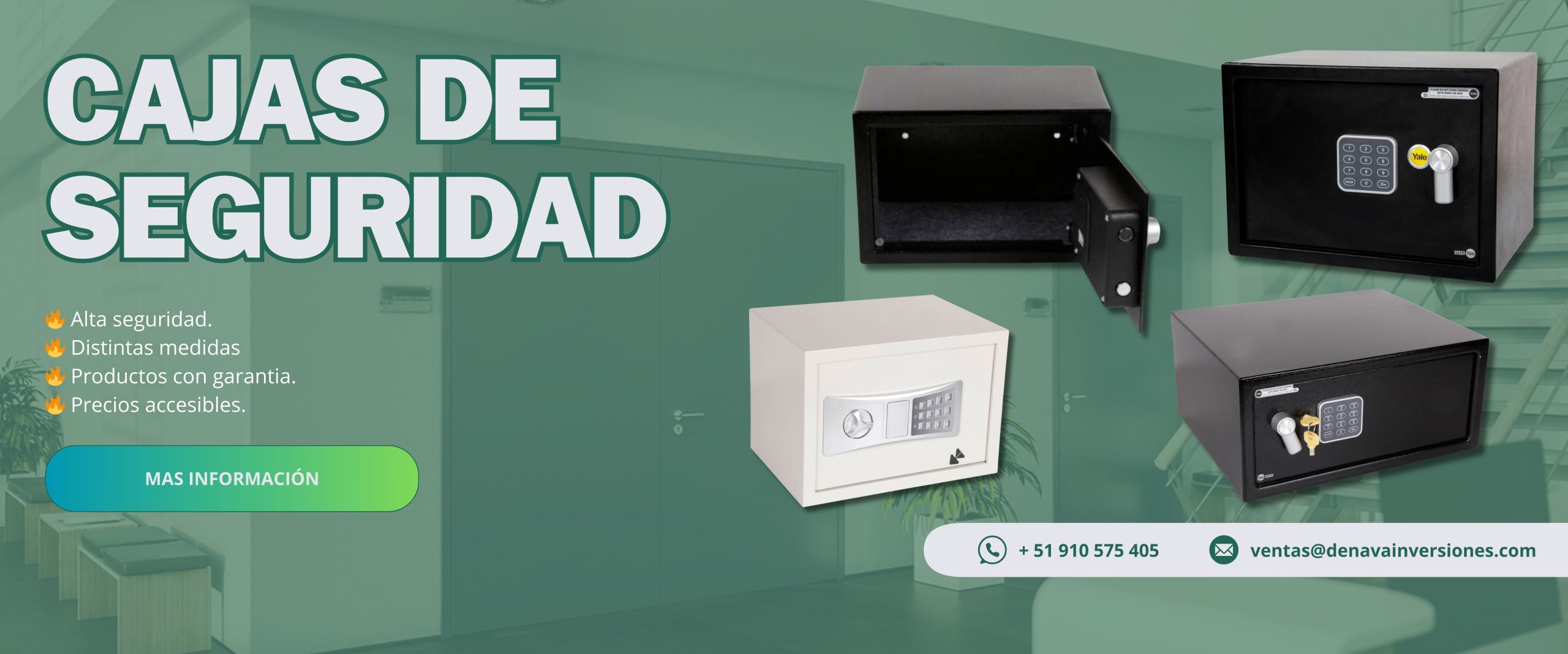 Cajas de seguridad cajas fuertes